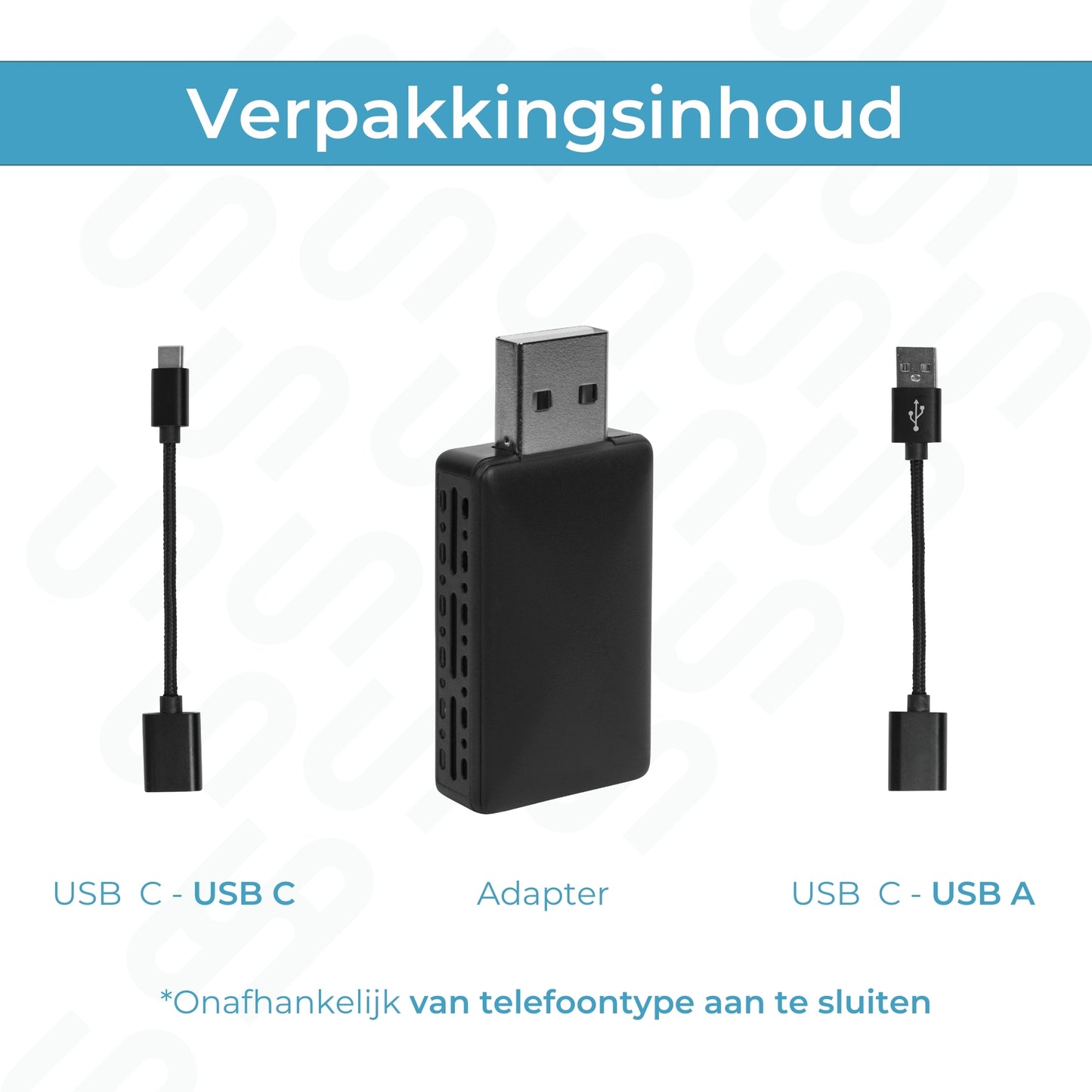 Quincs® Carplay & Android auto USB Dongle