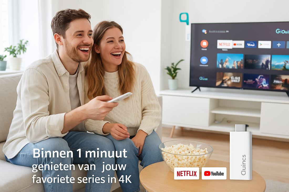 Live TV Kijken met de Quincs Android Stick